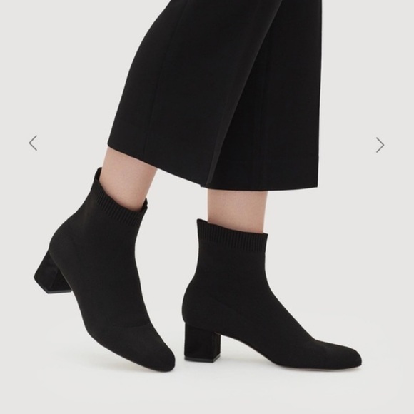 LAFAYETTE 148 Garet Sock Bootie In Black designer quiet luxury minimalist - Picture 8 of 8